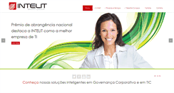 Desktop Screenshot of intelit.com.br